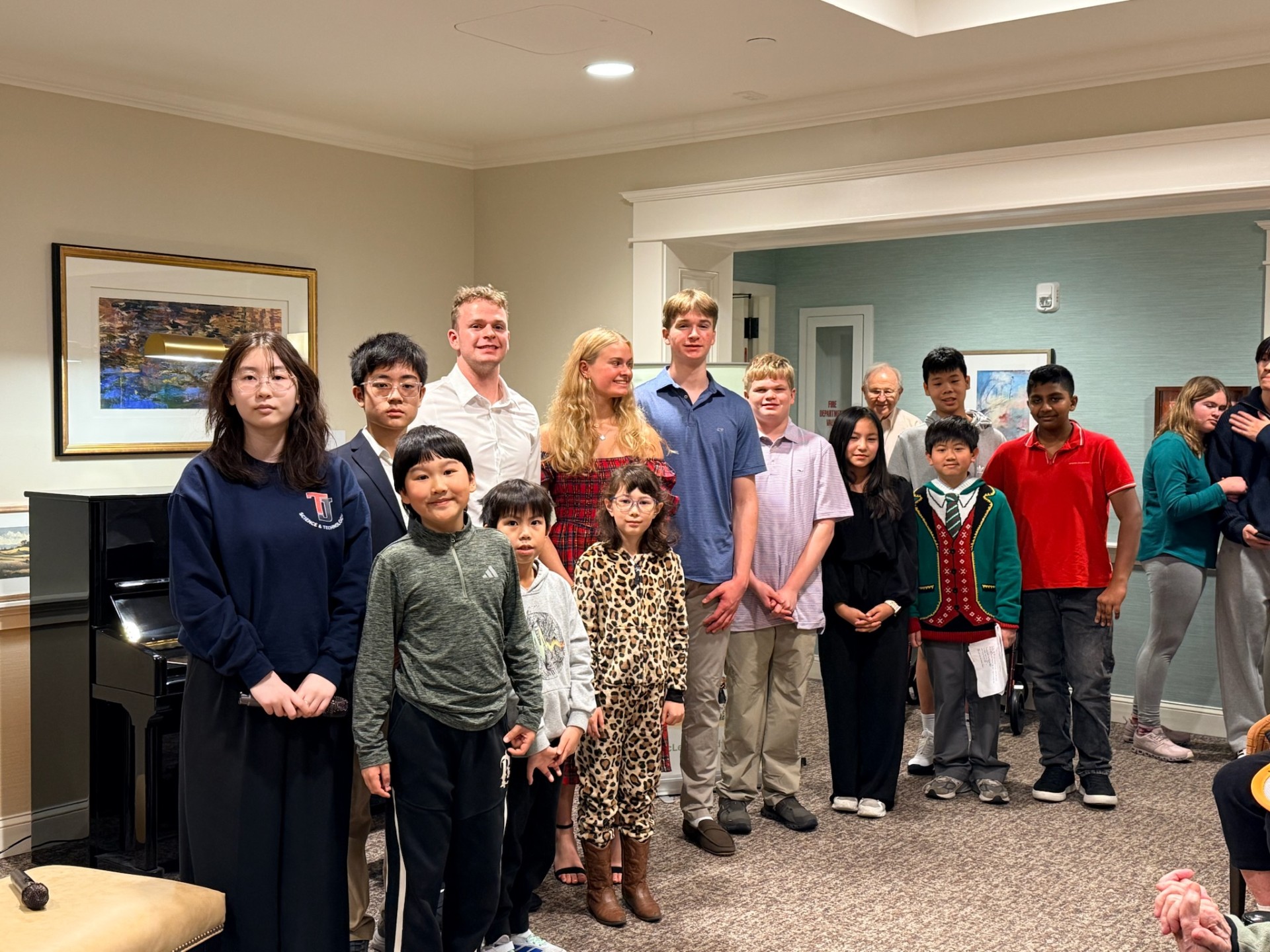 Sharing Music and Thankfulness at Sunrise