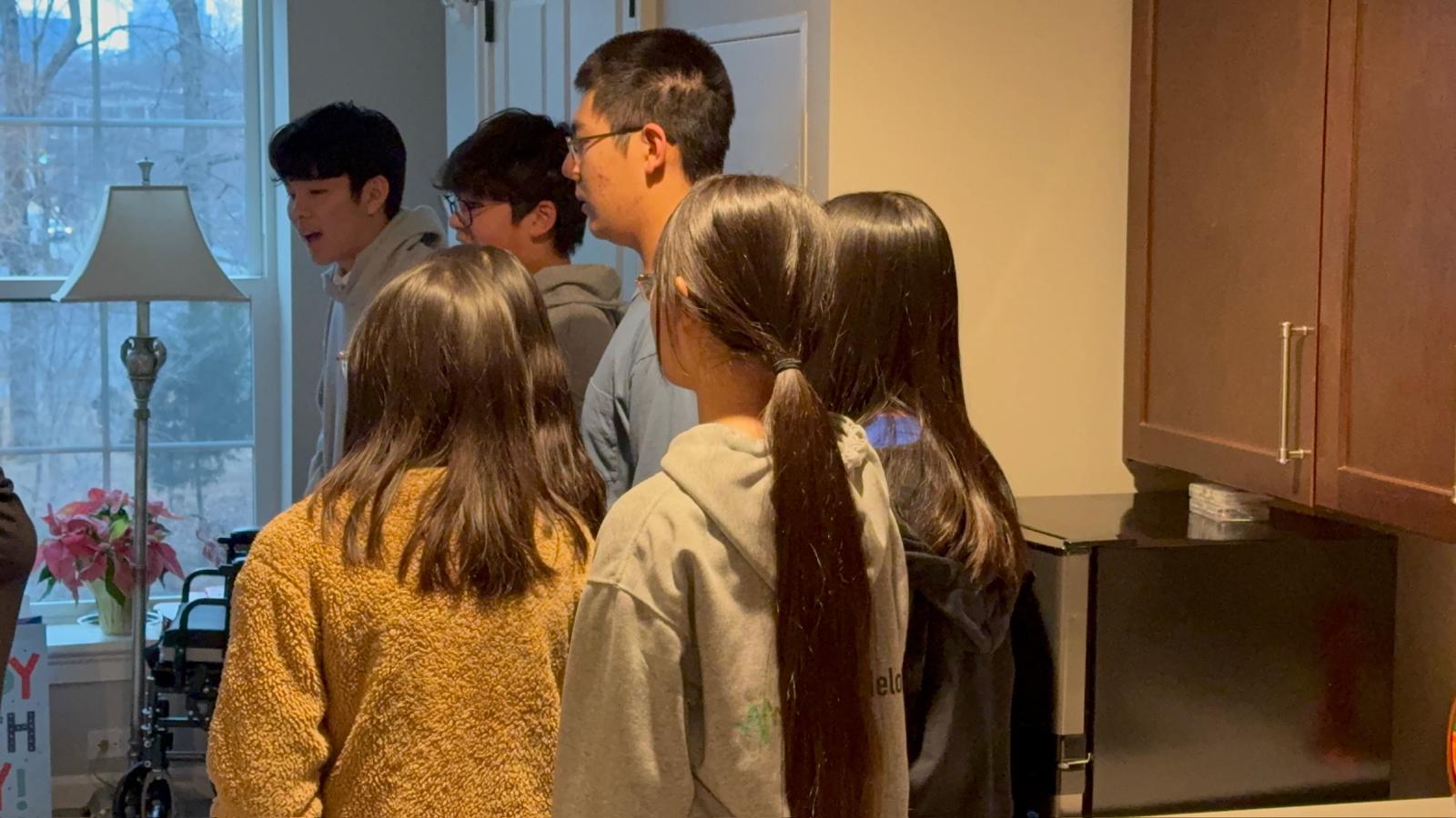 Sharing our Love and Music at Sunrise of McLean